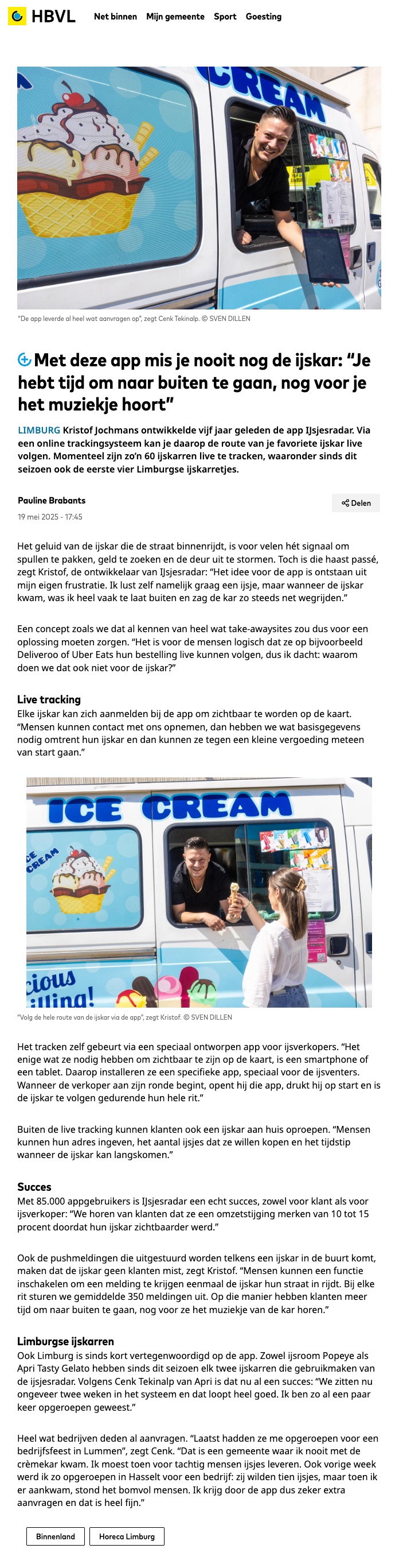 With this app, you’ll never miss the ice cream truck again